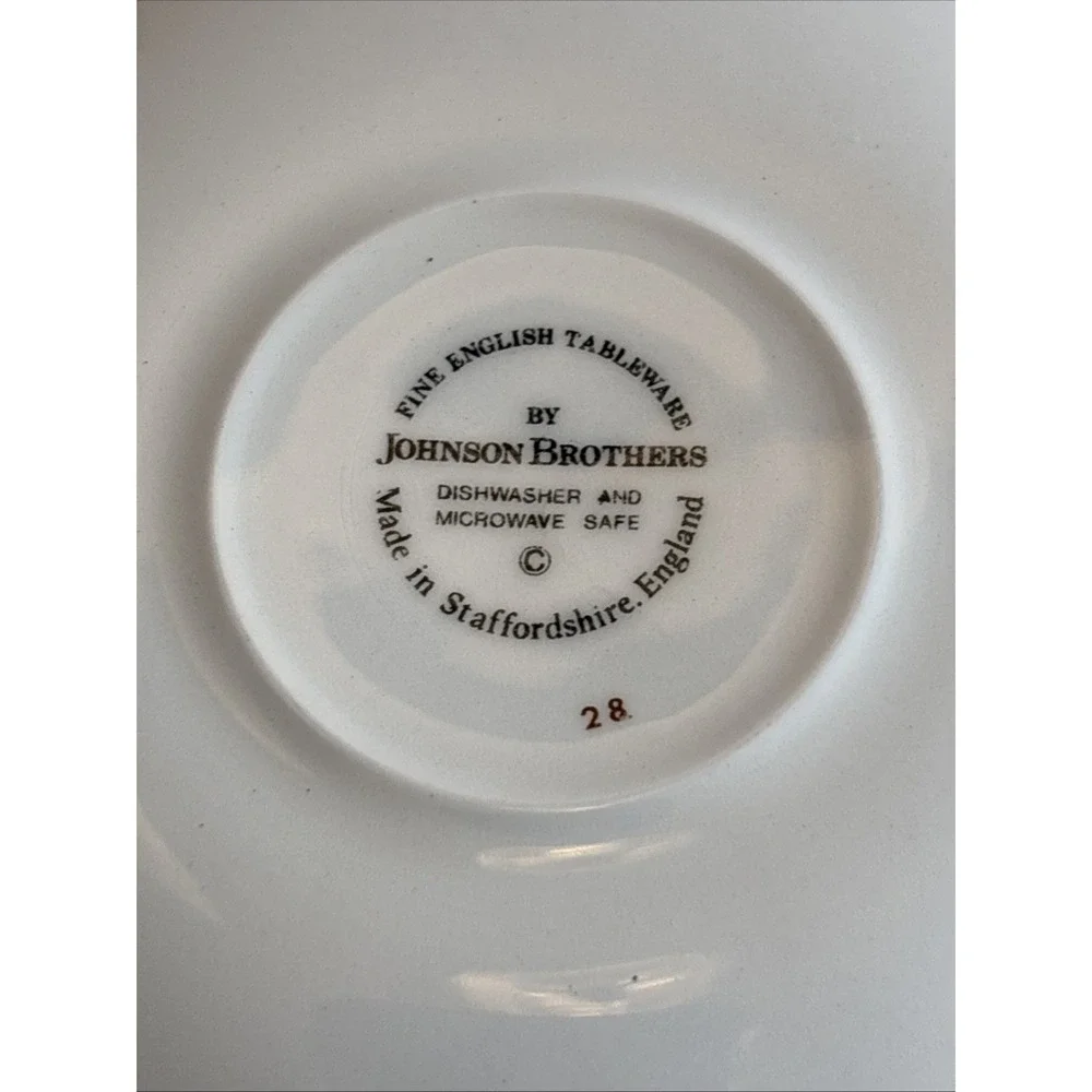 Johnson Bros Made In England Summer Chintz ‎ Saucer Replacement Floral